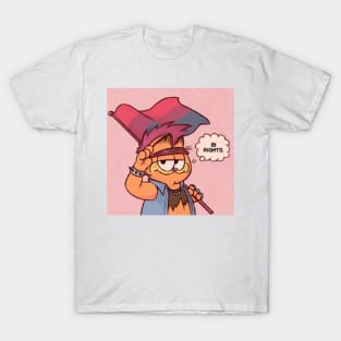 Garfield Pride - Bi rights T-Shirt